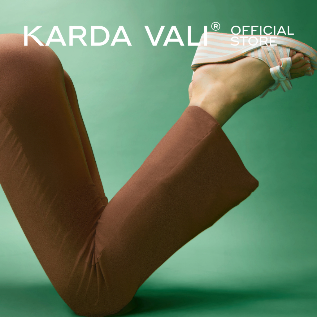 KARDA VALI รองเท้าส้นสูง สูง 3 นิ้ว รุ่น Olivia รองเท้าแฟชั่นเพื่อสุขภาพ แบบมีส้น รองเท้าใส่สบาย แบบสวม สีชมพู Siena Pin