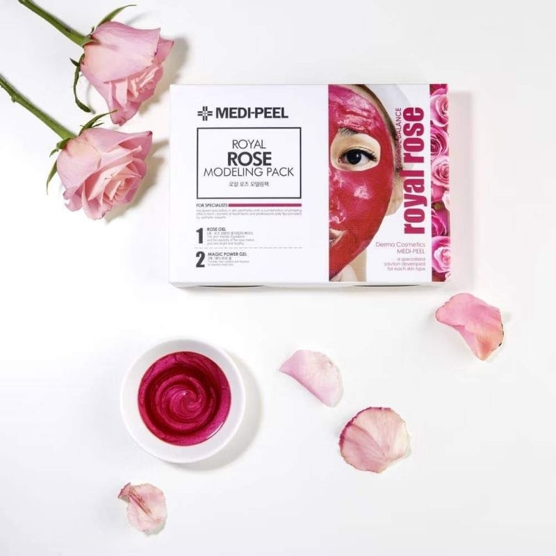 MEDI-PEEL​ Royal​ Rose Premium​ Modeling Mask​ 55g จำนวน 4 เซ็ท