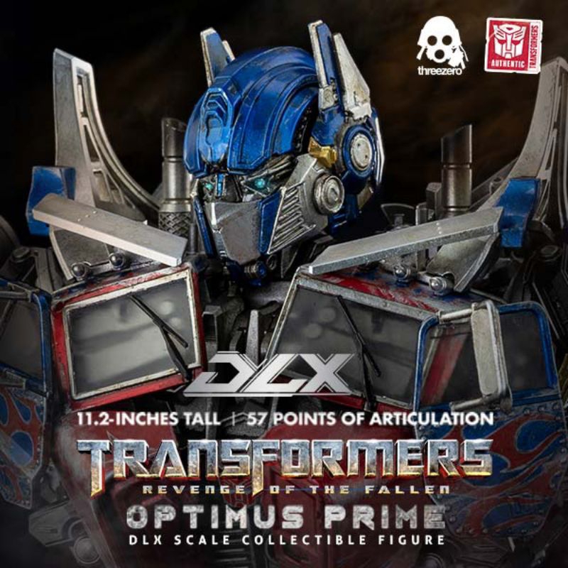 Threezero " Transformers: Revenge of the Fallen " DLX - Optimus Prime [ Genuine authentic figure ✅ ]