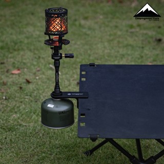 ตัวหนีบโต๊ะ Campingmoon Z18 สีดำ | เงิน แบบยึดติดโต๊ะ วัสดุอ…