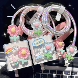 【 มาใหม่ 】เคสสายชาร์จ สำหรับ ออปโป oppo 33w สายชาร์จ ลายการ์ตูนน่ารัก Cable Bite vivo44W oppo80W oppo67w 18W