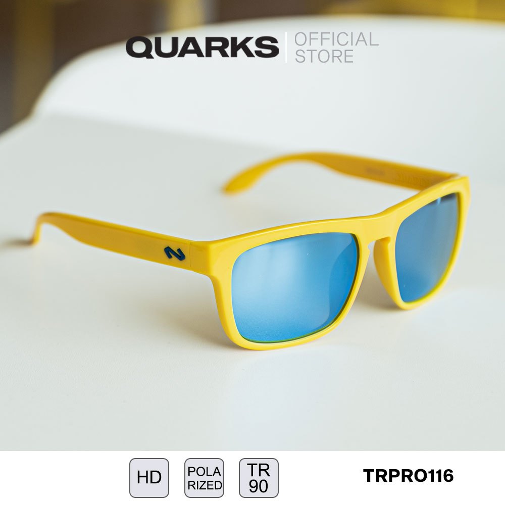 QUARKS TRPRO116 แว่นกันแดด เลนส์ตัดแสงโพลาไรส์ กันรอย กันเหงื่อ น้ำทะเล เฟรมtr90 premium Antimax Polarize