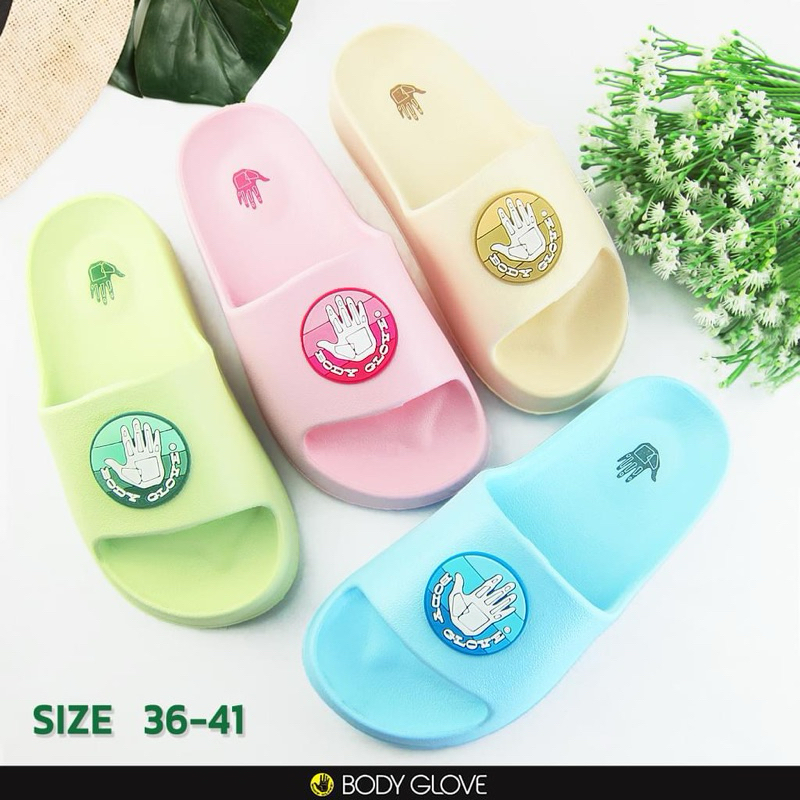 พร้อมส่ง รองเท้าแตะบอดี้โกล์ฟ รองเท้าแตะแบบสวมผู้หญิง Body Glove รุ่น BGL84 สีพาสเทล รองเท้าแฟชั่น พื้นหนา นุ่ม เบา