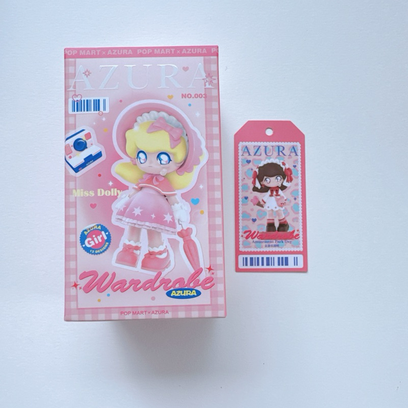 POPMART Azura  Wardrobe- Amusement Park Day -สินค้าพร้อมส่งจากไทย