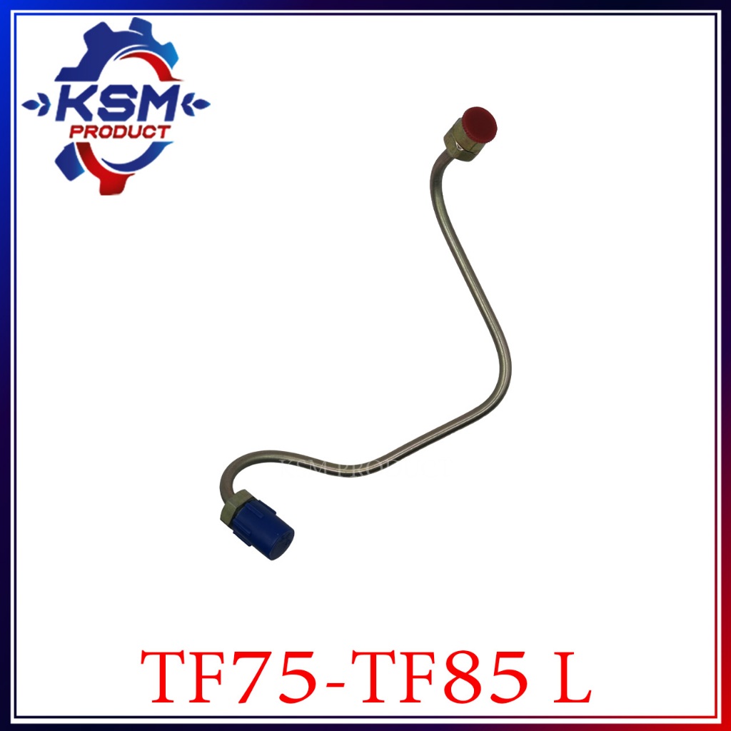 ท่อแรงดันน้ำมันเชื้อเพลิง/แป้ปหัวฉีด TF75-TF85 L (จ้าวพลัง) อะไหล่รถไถเดินตามสำหรับเครื่อง YANMAR (อะไหล่ยันม่าร์)