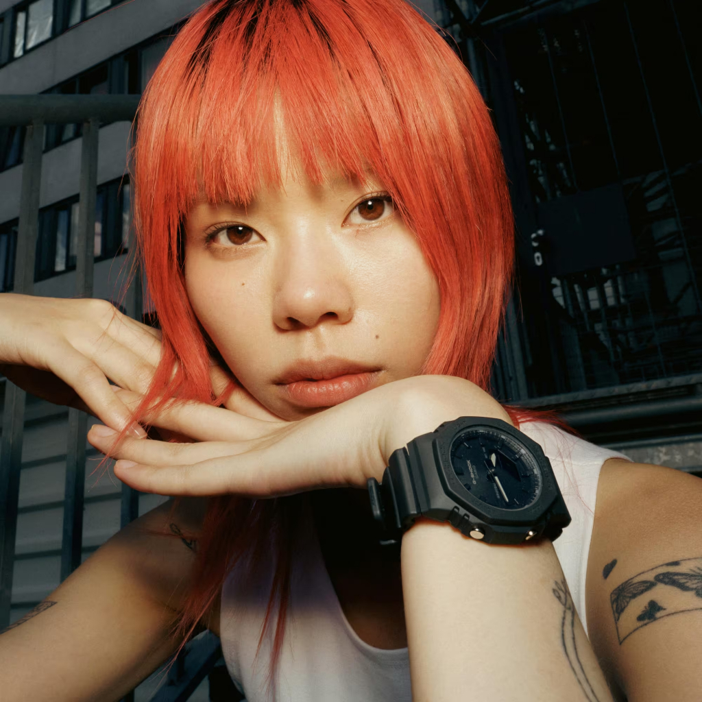CASIO G-SHOCK มินิขนาดเล็กสุดของผู้หญิง GMA-P2100BB-1ADR ของแท้ ประกัน CMG