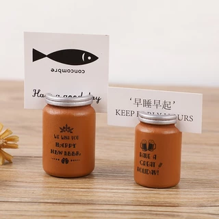 คลิปไม้หนีบกระดาษ Design clip โน๊ตการ์ดสําหรับตกแต่ง คลิปหนีบกระดาษ