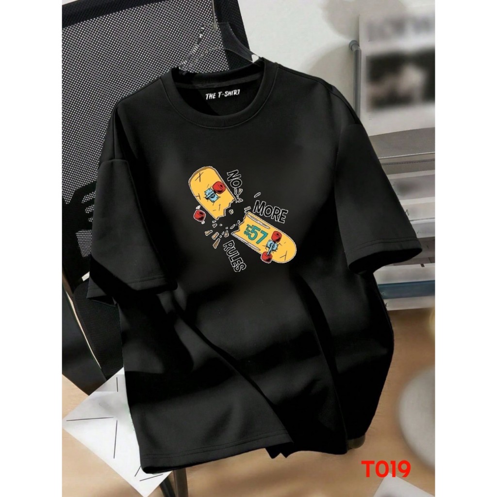 MESTYLE T019 เสื้อยืด คอกลม COTTON 100% เกรดพรีเมี่ยม จัดโปรโมชั่นลดราคาให้มากกว่า 50%