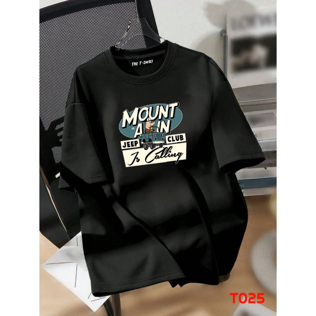 MESTYLE T025 เสื้อยืด คอกลม COTTON 100% เกรดพรีเมี่ยม จัดโปรโมชั่นลดราคาให้มากกว่า 50%