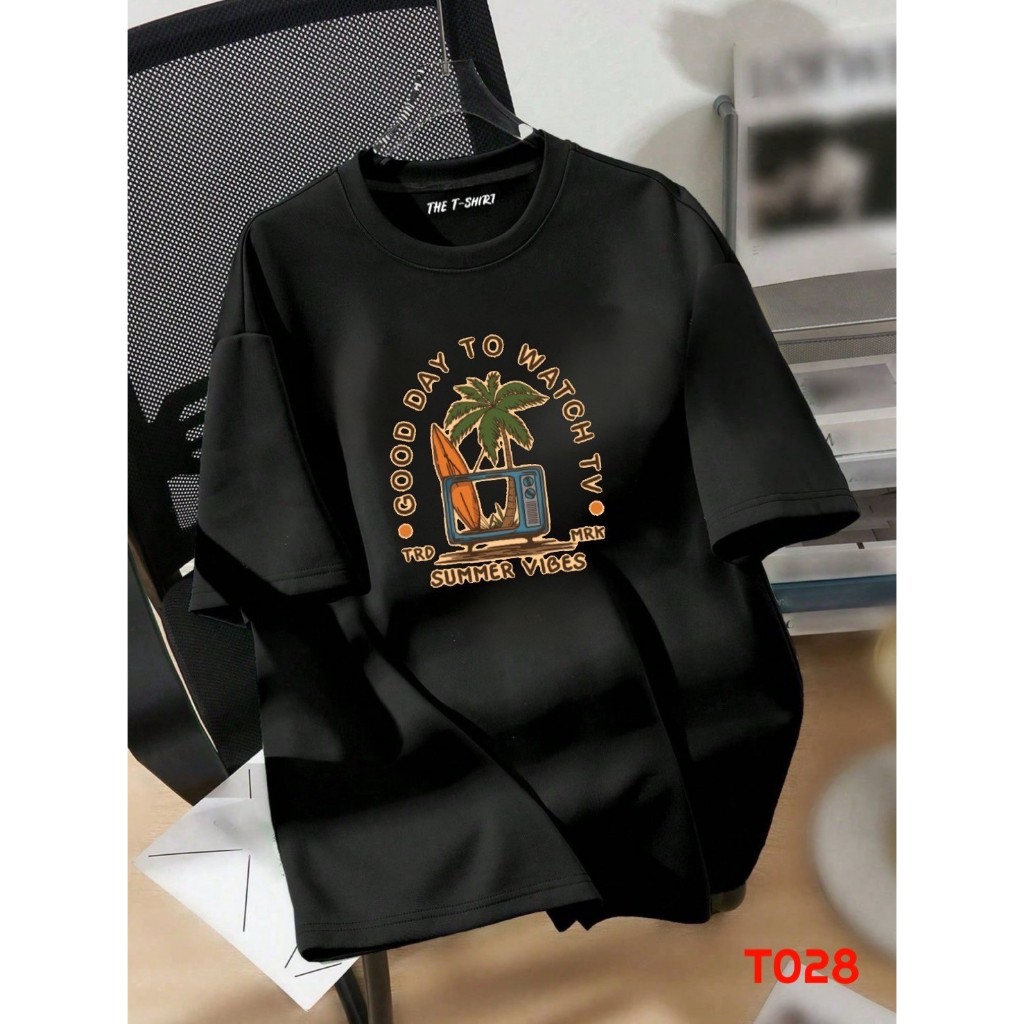 MESTYLE T028 เสื้อยืด คอกลม COTTON 100% เกรดพรีเมี่ยม จัดโปรโมชั่นลดราคาให้มากกว่า 50%
