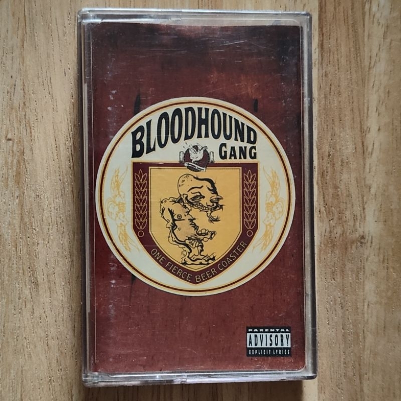 🎖️Rare Item🎖️ Bloodhound Gang • One Fierce Beer Coaster [1996] 🇺🇲Made In U.S.A.🇺🇸