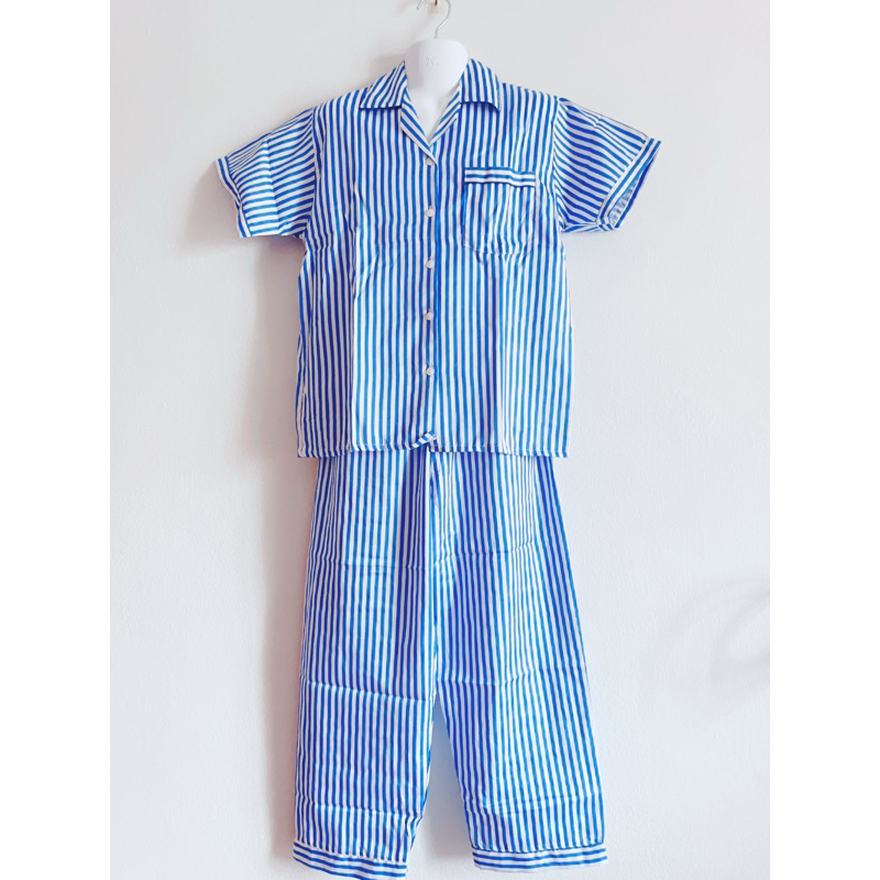 👔ชุดนอน​ผู้ใหญ่​ แ​ขนสั้นขายาว​ ไซส์​ XL​ ผ้าทีซี, ผ้าอองฟอง, ผ้าสก๊อต