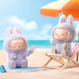 ลดล้างสต็อก🌈 LABUBU V2 ของแท้ The Monsters Have a Seat V.2 POP MART NOW พวงกุญแจ ลาบูบู้ กล่องสุ่ม