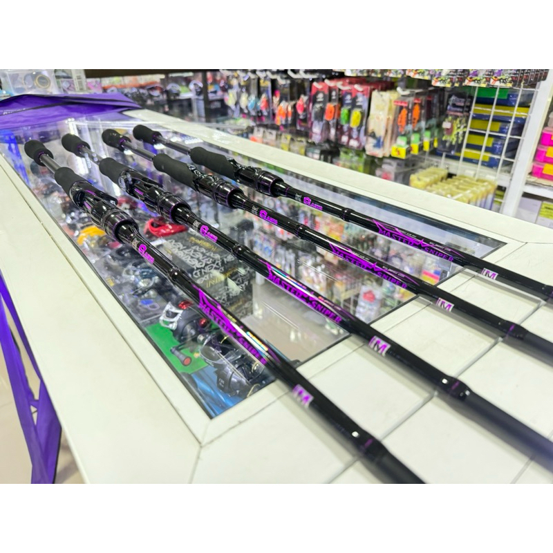 คันตีเหยื่อปลอม ไซโกะ มาสเตอร์สไนเปอร์ Saiko mastersniper ความยาว 6.9 ฟุต ท่อนเดียว เวท 10-20 lb