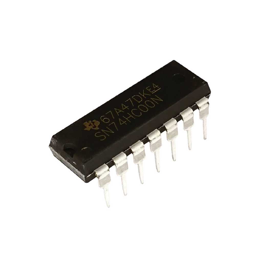 SN74HC00N 74HC00 IC Quadruple 2-Input NAND Gates ไอซี ยี่ห้อ Texas Instruments
