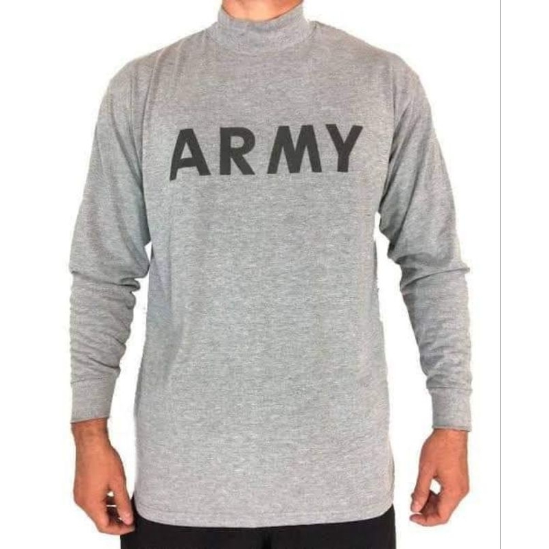 Army T-Shirt Long Sleeve Physical Fitness Uniform (IPFU)