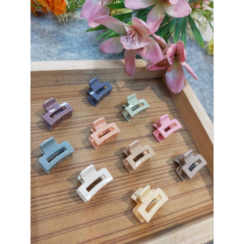 [[[มี 5แบบ]]] กิ๊ฟหนีบผม {{{สีพาสเทล}}} ขนาดเล็ก 10สี G01