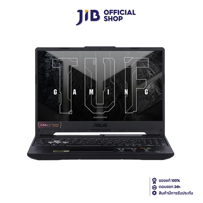 NOTEBOOK (โน้ตบุ๊ค) ASUS TUF GAMING A15 FA506NCR-HN007W (GRAPHITE BLACK)