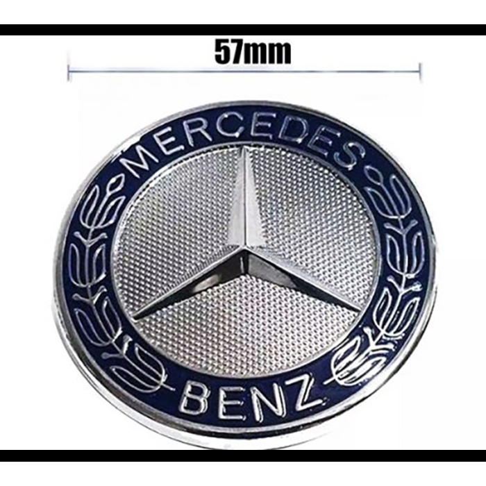 โลโก้ดาวจม Benz กว้าง 57 มม. เจาะจริง พร้อมส่งวันนี้
