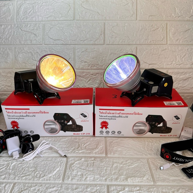 ไฟฉายคาดหัว VJP 218 Led 1000W หน้าจอดิจิตรอน แบตอึด 7800 mAh ไฟฉายคาดหัว มีแสงขาว, แสงเหลือง

<p>“><center></p>
<h4></h4>
<p><p><font color=