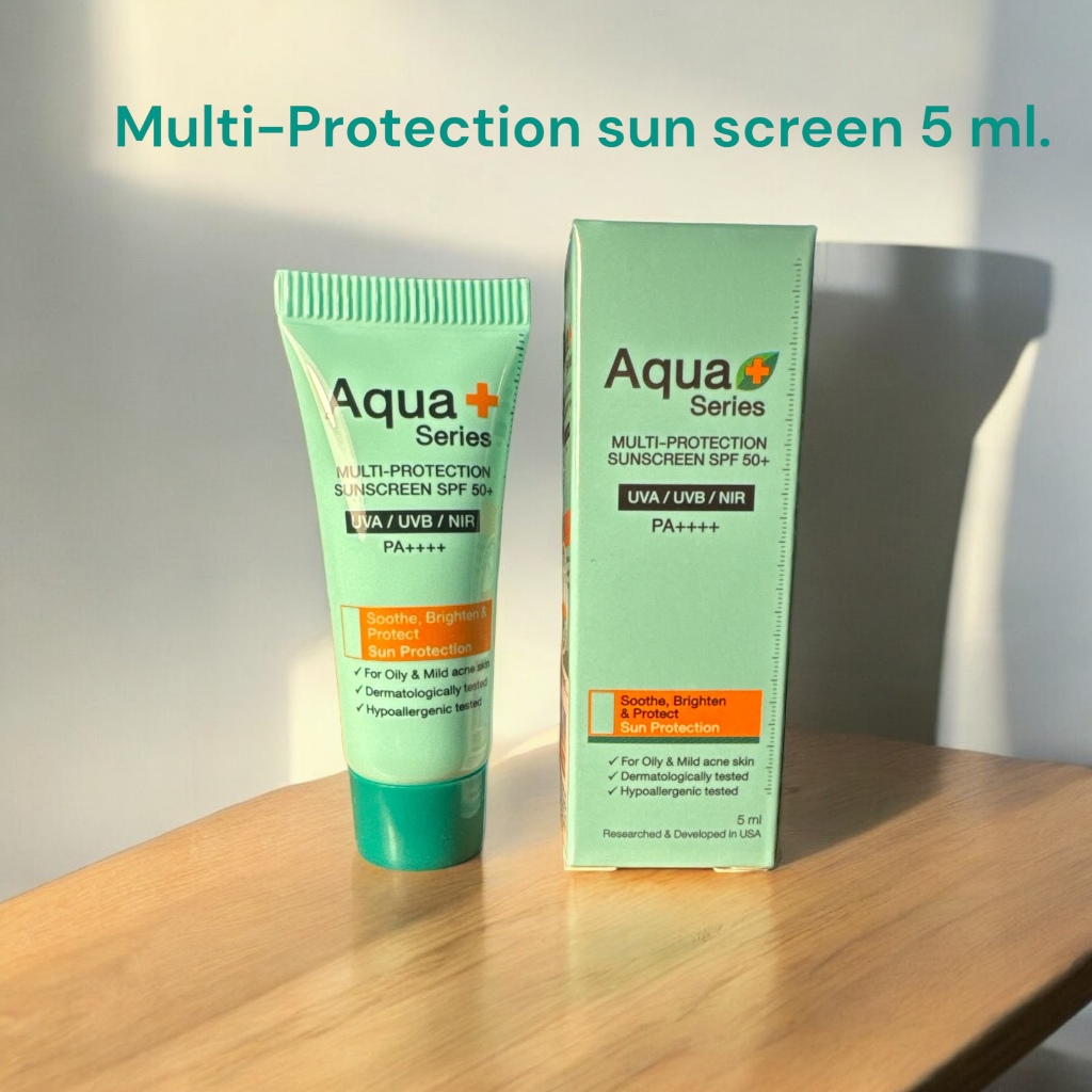 (ขนาดพกพา) Multi-protection Sun screen 5 ml. ( กันแดดผิวหน้า )