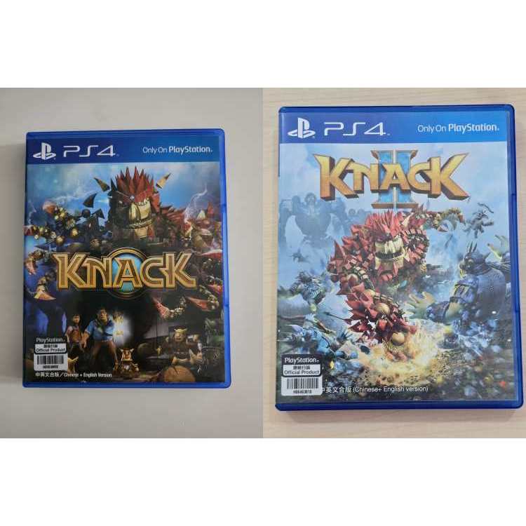 Ps4 Knack 1, 2  มือ2 Z3(Asia) พร้อมส่ง