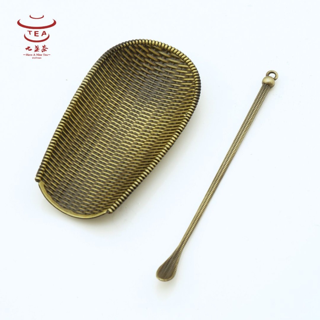 ที่ตักชา 簸箕茶勺茶拨  tea spoon, tea strainer
