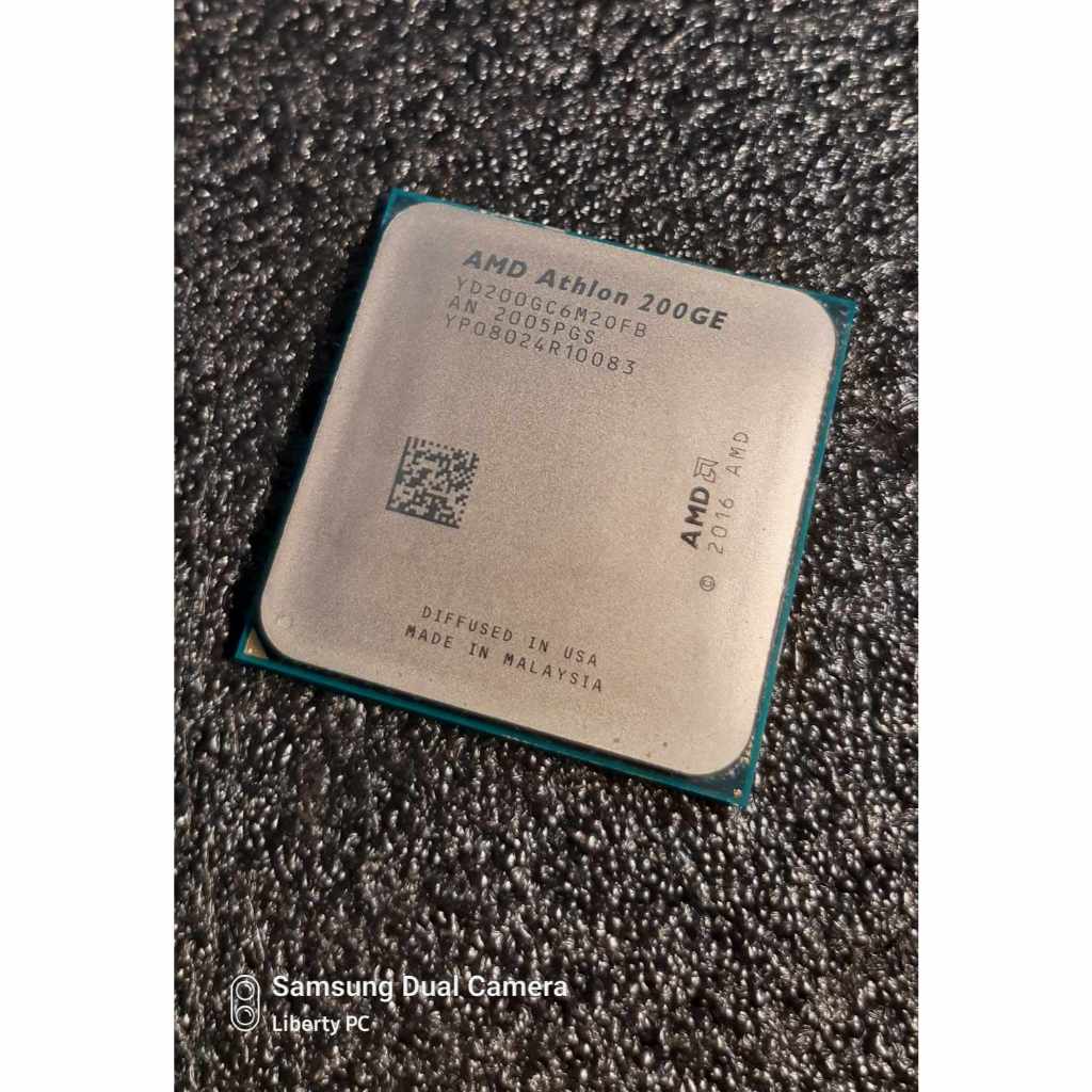 CPU (ซีพียู) AMD ATHLON 200GE 3.2 GHz (SOCKET AM4)