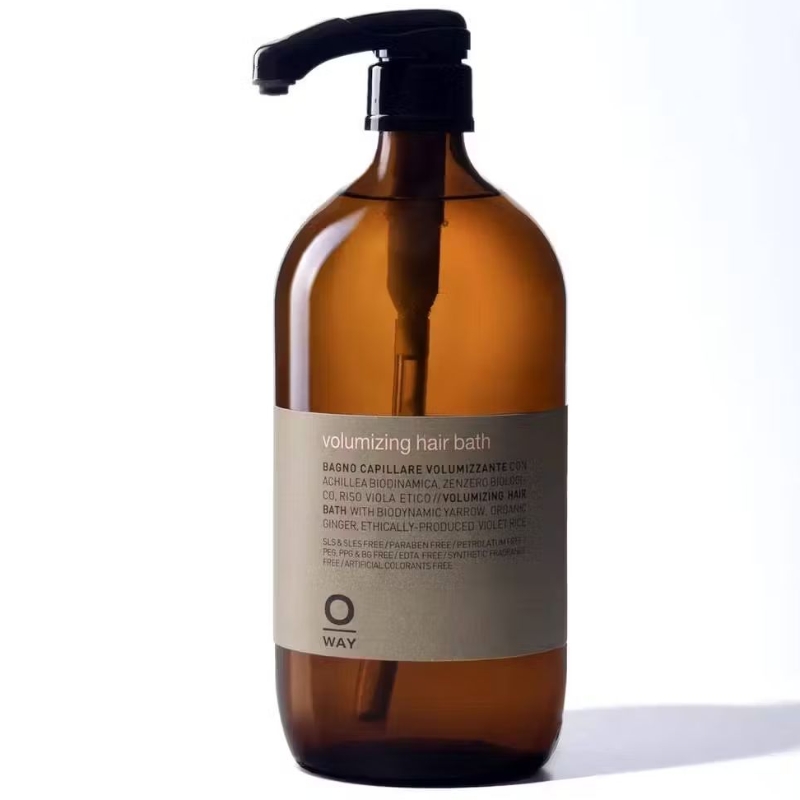 OWAY Volumizing Hair Bath แชมพูไบโอไดนามิค เพิ่มวอลลุ่ม สำหรับผมเส้นเล็ก บาง และลีบแบน