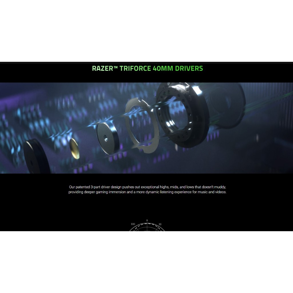 Razer Barracuda X Chroma - Wireless Multi-PlatformGaming and Mobile Headset หูฟังไร้สาย ประกันศูนย์