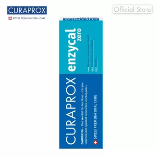 CURAPROX ยาสีฟัน Enzycal Zero ยาสีฟันเพื่อการรักษา ไม่มีฟลูออไรด์ ขนาด 75 มล.