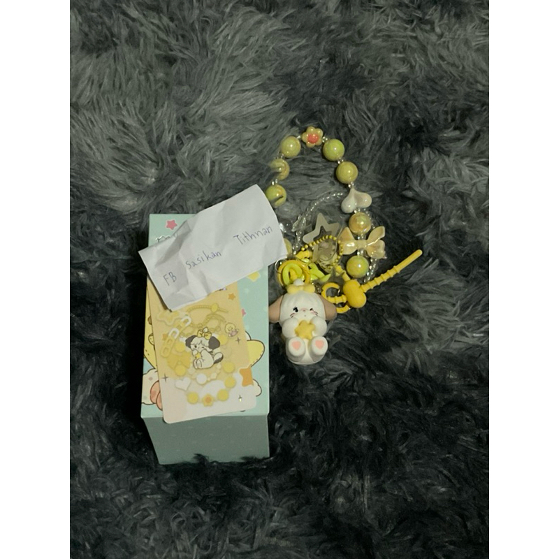 พวงกุญแจ mikko สีเหลือง 🐶