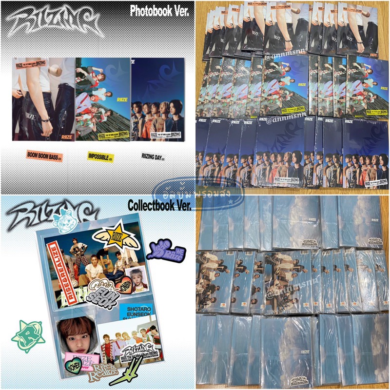 พร้อมส่ง อัลบั้ม RIIZE - THE 1st MINI ALBUM ‘RIIZING’ Photobook / Collectbook VER. (ไม่แกะซีล/ของครบ)