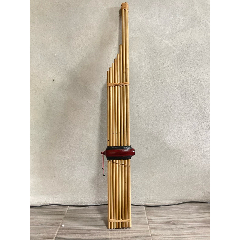 แคน8Amลิ้นเงินคู่เต้าไม้ลักแดง