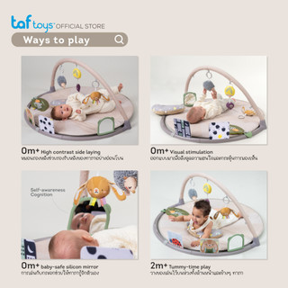 Taf Toys Tummy-Time Activity Gym 婴儿健身架 床铃游戏毯 早教益智 0个月+ 图片 5