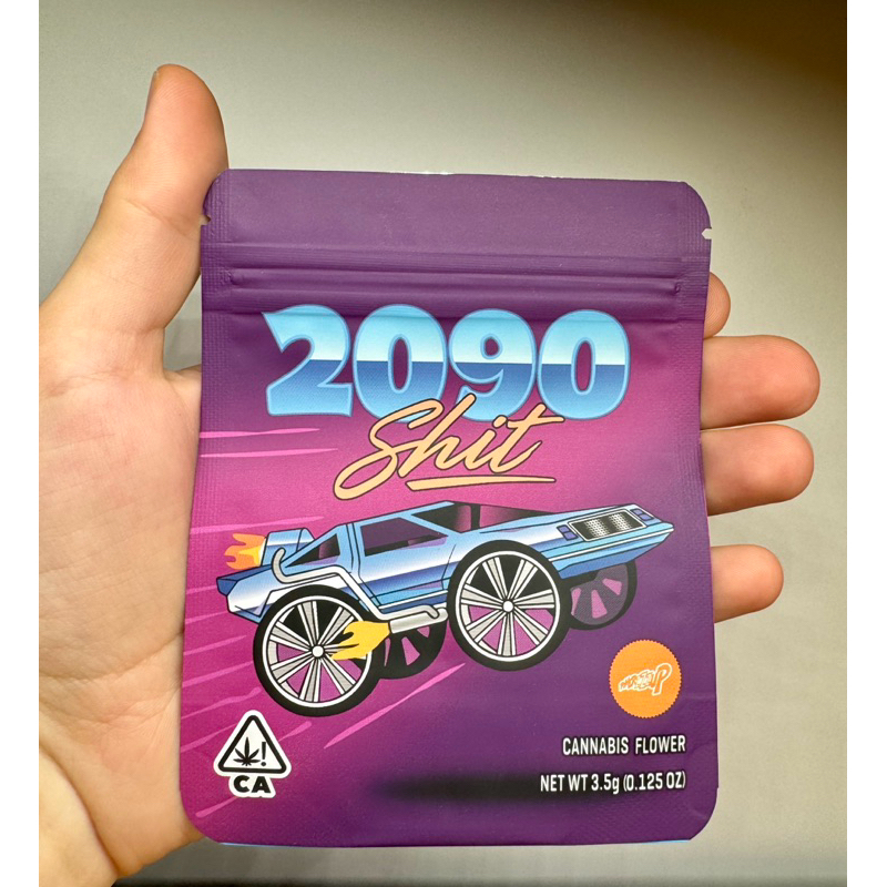 High Quality Mylar Zip Bag Packaging 2090 shlt 3.5gr Smell Proof Water Proof