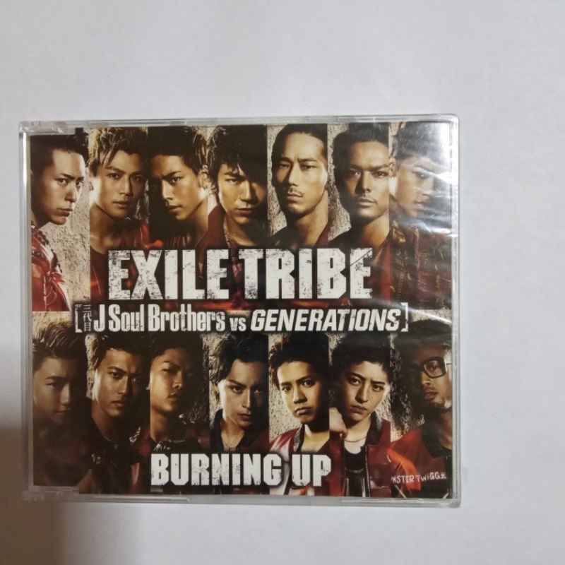 Burning Up EXILE TRIBE (Sandaime J Soul Brothers VS GENERATIONS) ของใหม่ ไม่แกะซีล