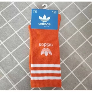 [ส่งจากไทย] ADIDASถุงเท้าข้อยาว แฟชั่น กีฬา ผู้ชายผู้หญิงใส่ได้ ผ้าฝ้ายผ้าดีใส่สบาย