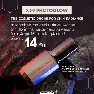 RM REAL ME Real Youth เซรั่มต้านแก่ด้วยเทคโนโลยี Cosmetics Drone ผสาน Bakuchiol และ Horse Placenta