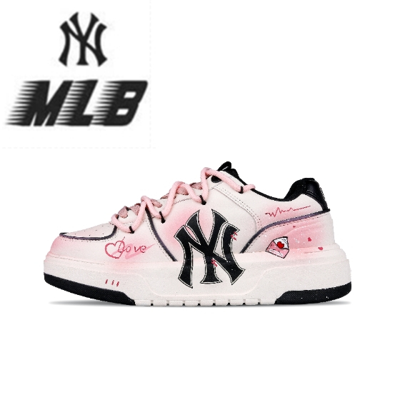 【ของแท้ 100%】 MLB Chunky Liner TOZ pink