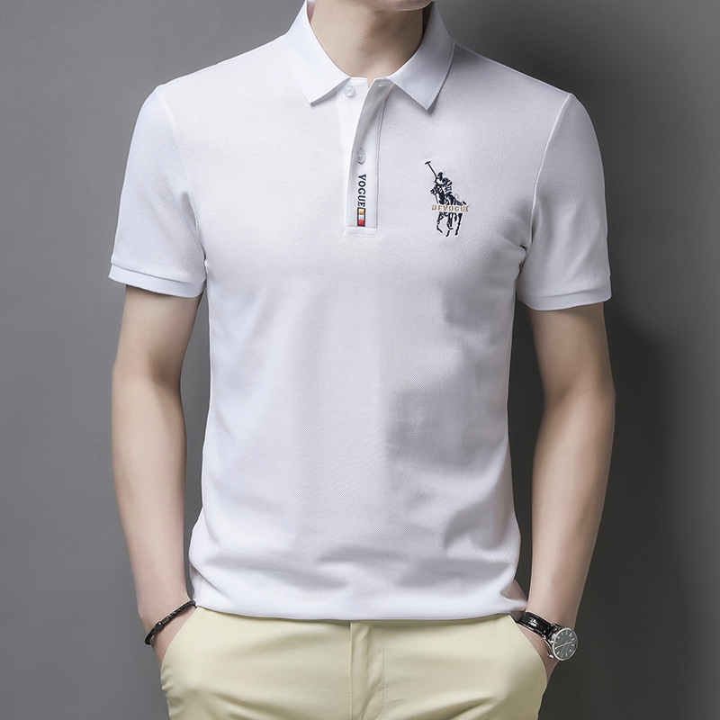 เสื้อโปโล silm fit ผ้านิ่ม ใส่สบาย ระบายอากาศได้ดีเยี่ยม