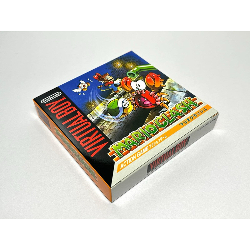 (2) ตลับแท้ Virtual Boy(japan)(vb) Mario Clash 🌟💫Brand New💫🌟 มือ1