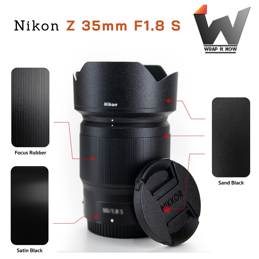 ฟิล์มกันรอย Nikon Z 35mm F1.8 S Skin ฟิล์มติดเลนส์ สติ๊กเกอร์เลนส์ NikonZ / 35z / 35mm / 35f1.8s
