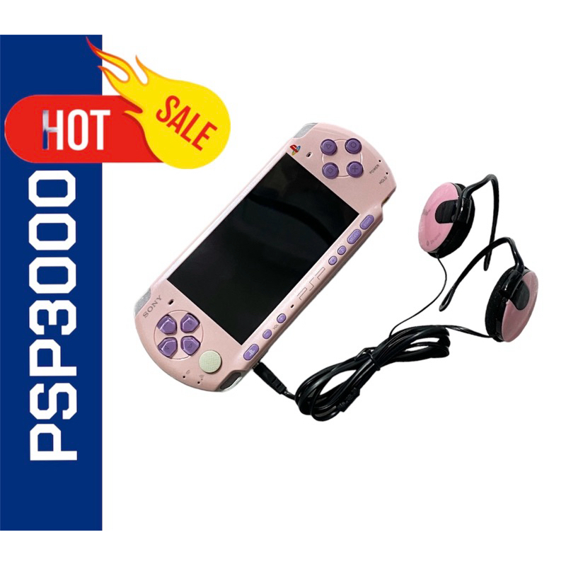 psp รุ่น 3000 ปุ่มกดใช้งานปกติทุกปุ่ม ลงเกมส์ให้เต็มเมม เลือกขนาดความจุเมมได้ มีประกัน