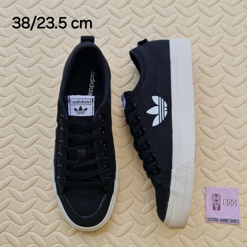 รองเท้ามือสอง Adidas nizza trefoil (B277)