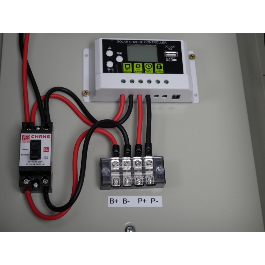 ชุดนอนนา อินเวอร์เตอร์1000W VA โซล่าเซลล์12V to 220V