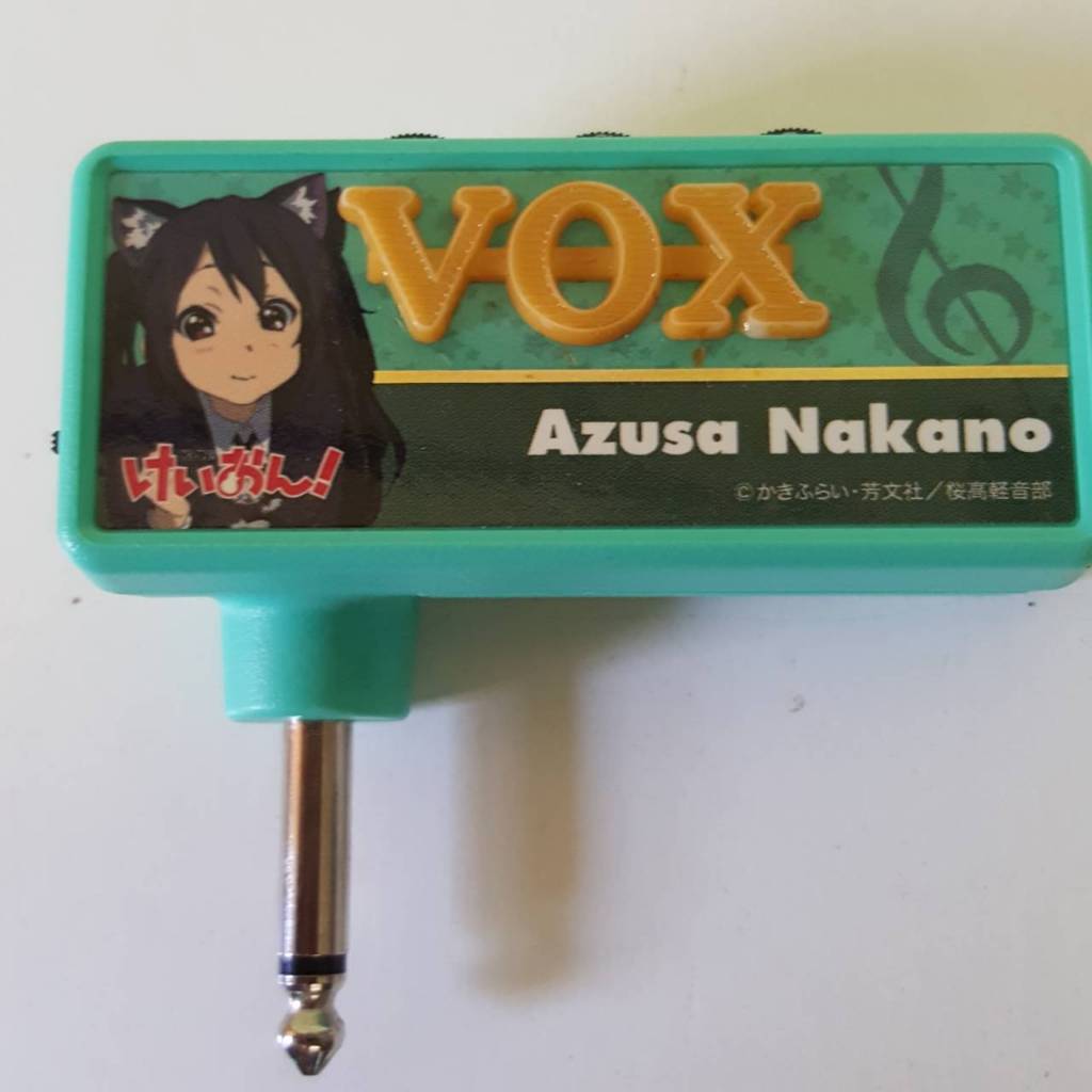 K-on เค-อง! ก๊วนดนตรีแป๋วแหวว K-ON! VOX Headphone Amplifier Azusa Nakano model amPlug ของแท้ จากญี่ป
