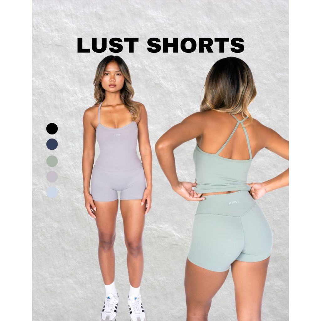 Herse Lust Shorts กางเกงขาสั้นออกกำลังกาย รุ่นไม่จั๊มก้น