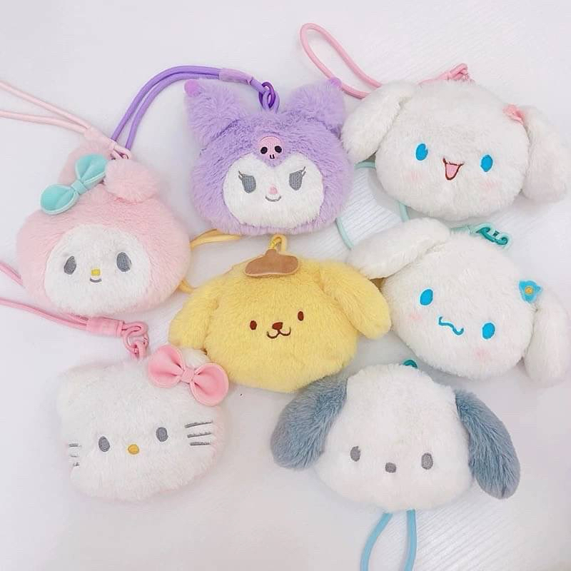 กระเป๋าใส่เหรียญคล้องมือลายSario