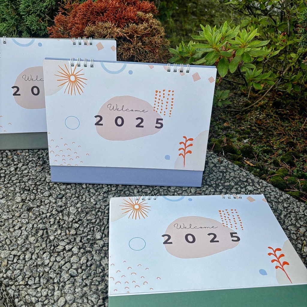 📆 ปฏิทิน 2025 / ปฏิทินวันหยุดสำคัญ 9x7"/8x6" Design แพลนเนอร์ 2025/Calendar